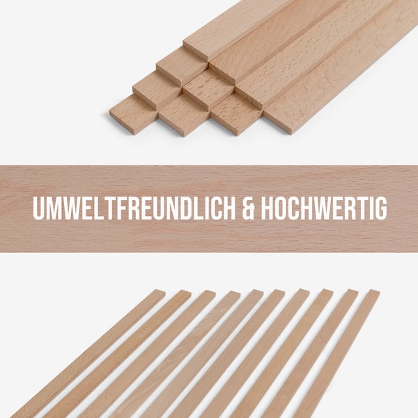 Holzleisten aus Buchenholz