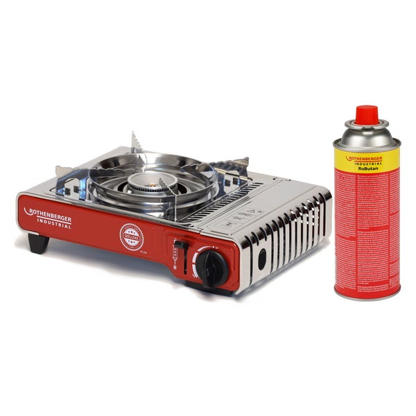 ROTHENBERGER Industrial Campingkocher 2,2 kW Deluxe RS 220 inkl. RoButan 220gr. - 1500004233-04