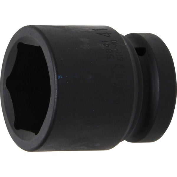 BGS Kraft-Steckschlüssel-Einsatz Sechskant Antrieb Innenvierkant 25 mm (1) SW 41 mm - 5841