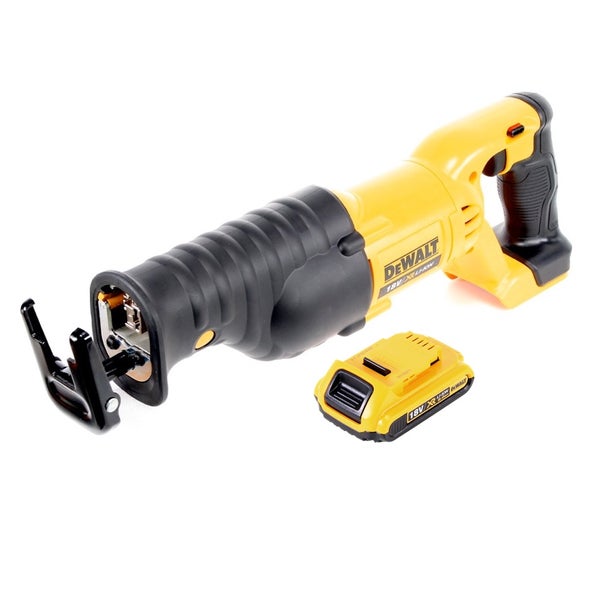 DeWALT Akku-Säbelsäge 18 Volt XR inklusive Lithium-Ionen Akku für Holzarbeiten und Metallarbeiten