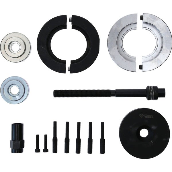 BRILLIANT TOOLS Radlager-Werkzeug-Satz für VAG Radlager-Nabeneinheit 72 mm - BT671450