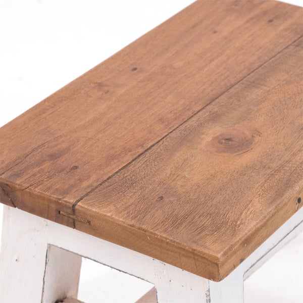 Blumenhocker Monte Mahagoni Massivholz 06 weiß-landhaus