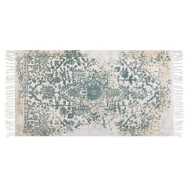 Teppich BOYALI Hellbeige 80 x 150 cm Viskose