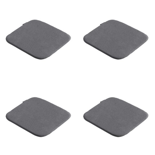 Sitzkissen Panama grau - Ca. 40x40 cm - 4er-Set