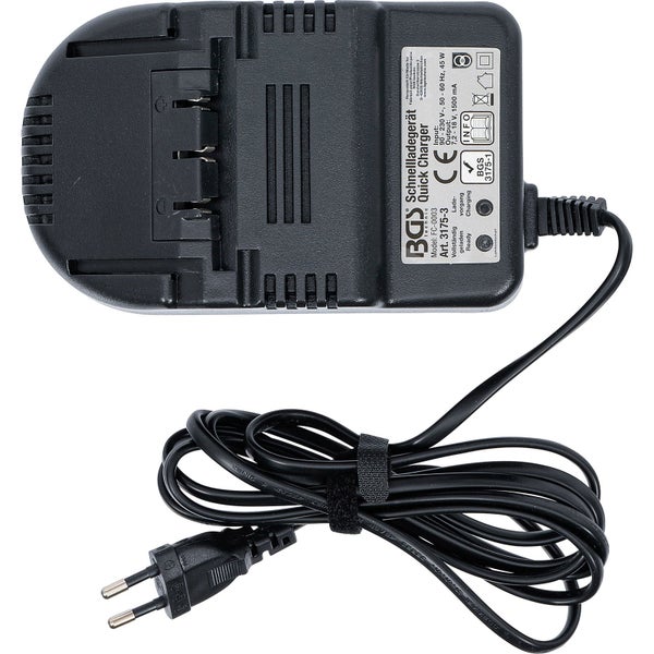 BGS Technic Schnellladegerät für Akkus
