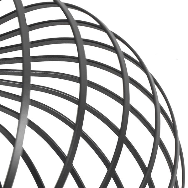 Dekorative Lampenabdeckung aus Metallstreifen