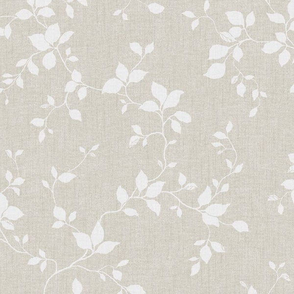 Heller Essbereich mit rundem Marmortisch, Holzstühlen und floraler Tapete