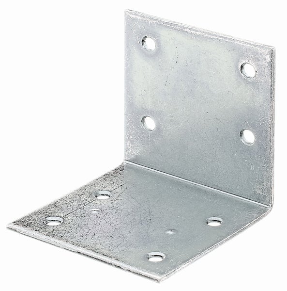 Winkelverbinder aus verzinktem Stahl zur stabilen Holzverbindung