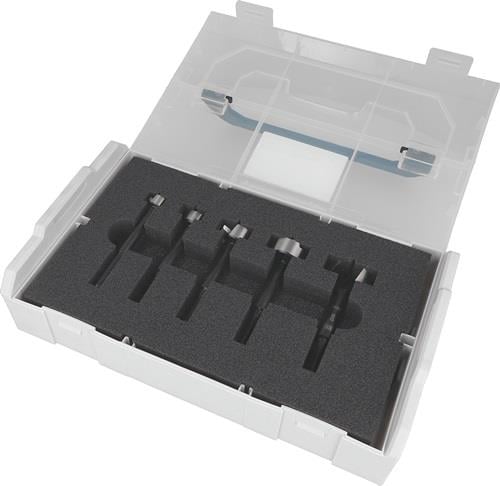 Werkzeugsatz in schwarzer Aufbewahrungsbox