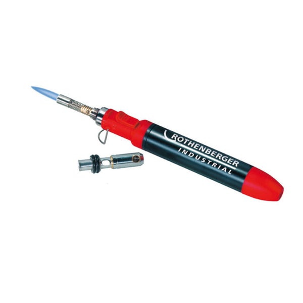 ROTHENBERGER Industrial Gaslötkolben Micropen Set 1300 inkl. 8 Lötspitzen & 1x Nachfüllgas - 1500005205