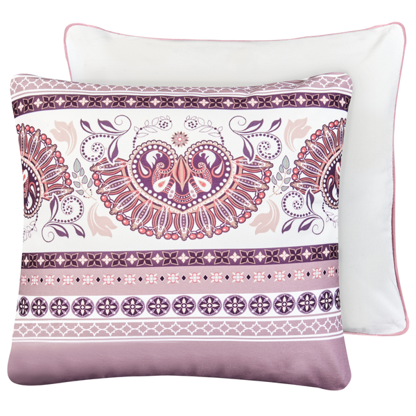 Gartenkissen 2er Set TVISTA Orientalisches Muster 45 x 45 cm Purpur