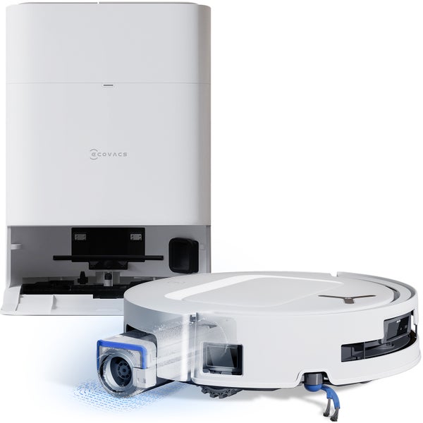 Ecovacs Absaugstation mit Saugroboter