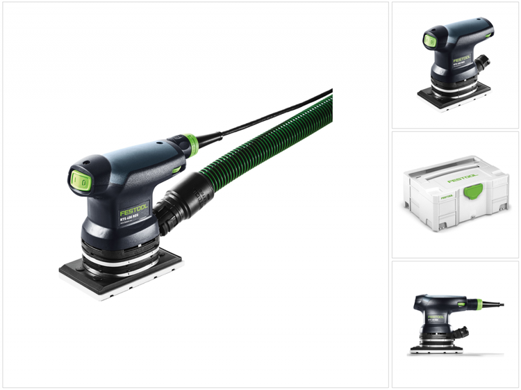 Festool RTS 400 REQ-Plus Rutscher 250W 80x130mm ( 574634 ) im Systainer + Zubehör