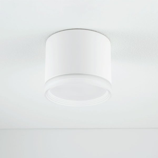 Weiße Deckenleuchte