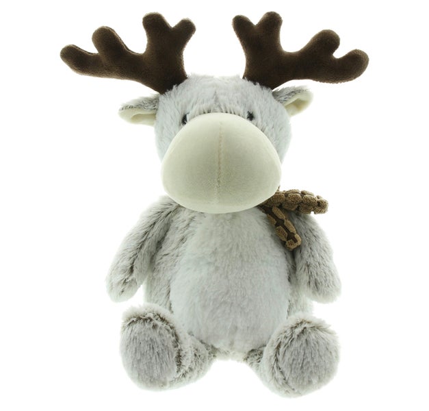 FRANK FLECHTWAREN | Türstopper Rentier, ca. Höhe 25 cm, POLYESTER, SAND