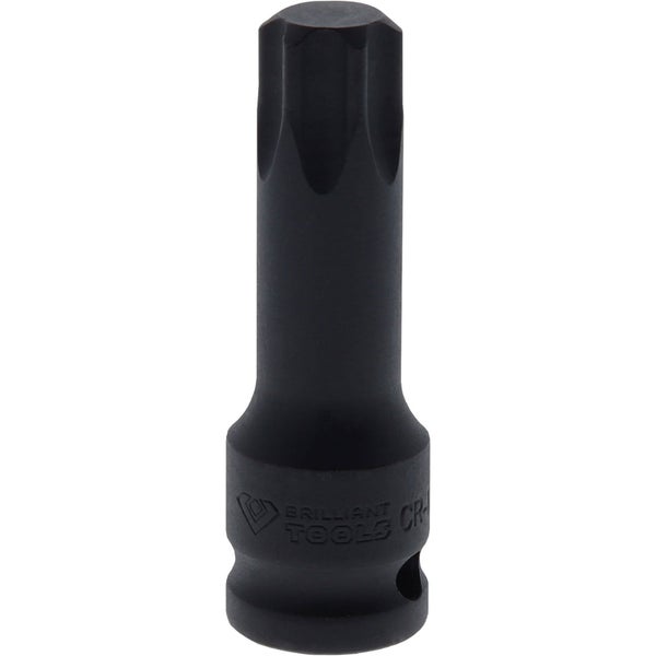 BRILLIANT TOOLS 1/2 Kraft Bit-Stecknuss Torx T80 - BT022609