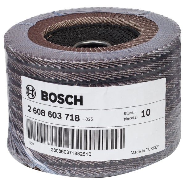 Bosch Fächerschleifscheibe X431 Standard for Metal gerade 125 mm 80 Glasgewebe - 2608603718