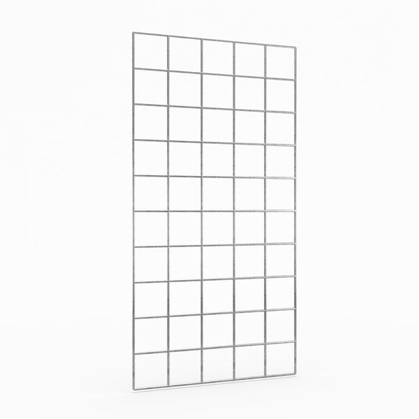 Gitter 10 x 10 cm Maschenweite - Maße: 100 x 50 cm