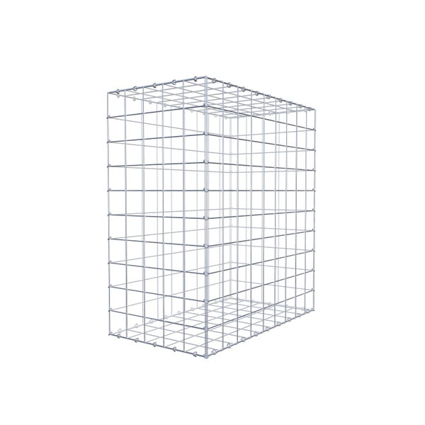 Gabione 100 cm x 90 cm x 50 cm (L x H x T), Maschenweite 10 cm x 10 cm, C-Ring