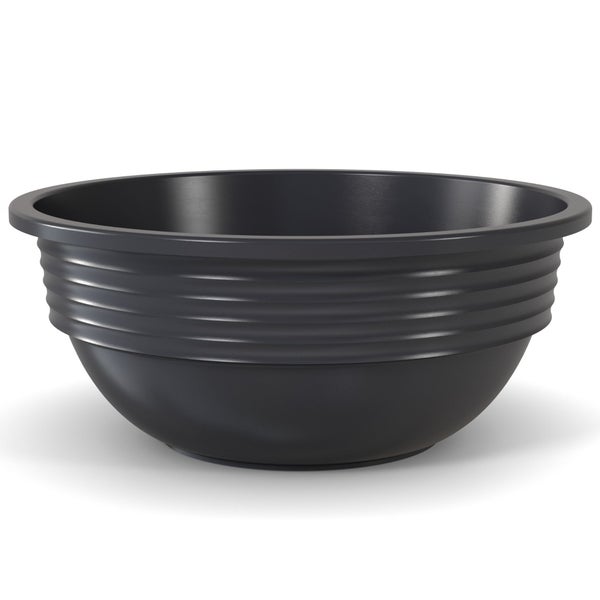 Plastard Blumenschale Anthrazit Ø 45 cm Pflanzschale Schale