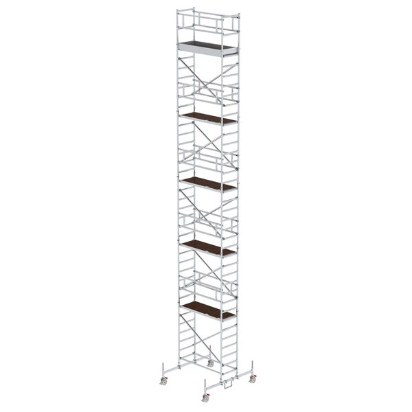 MUNK Rollgerüst mit Fahrbalken 0,75x1,80m Plattform 12,45m AH