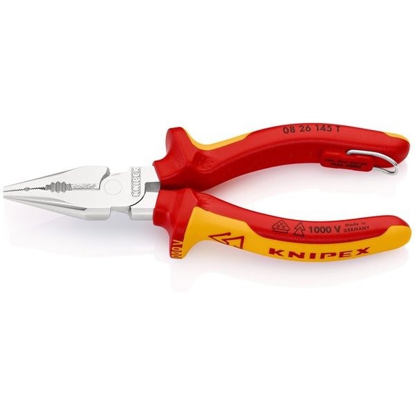 Knipex Spitzzange mit Mehrkomponenten Griff