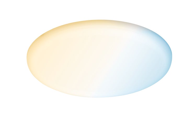 Ovale LED Deckenleuchte mit verstellbarer Lichtfarbe