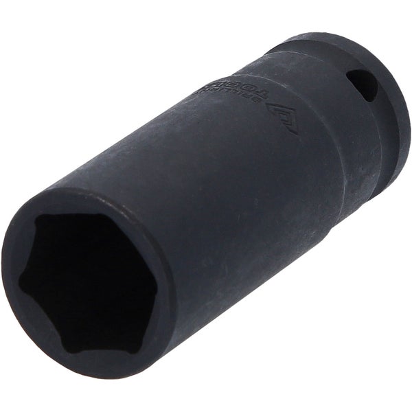 BRILLIANT TOOLS 1/2 Kraft-Stecknuss Sechskant 22 mm lang - BT022664
