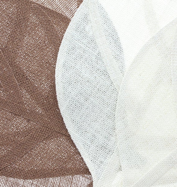 FRANK FLECHTWAREN | Platzmatte Blatt, 4er Set, JUTE, 30 x 45 cm