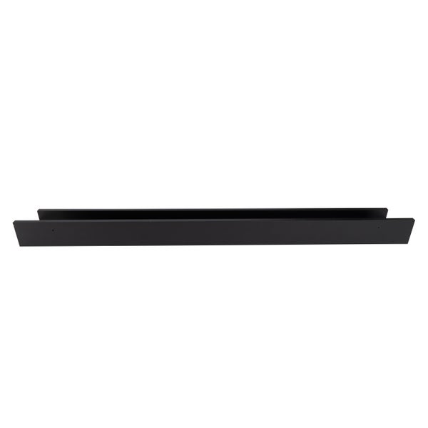 Bilderleiste 70 x 9 cm | Galerieboard | Galerieschiene | Regalboard | elegant und schlicht | Bilderleiste | Gewürzregal | Wandregal | Schweberegal | schwarz