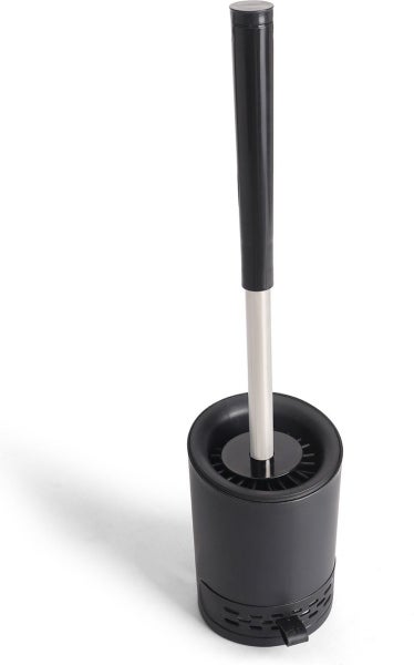 EAVY WC-Bürste mit Halter Silikon Schwarz Freistehend oder Wandmontage möglich