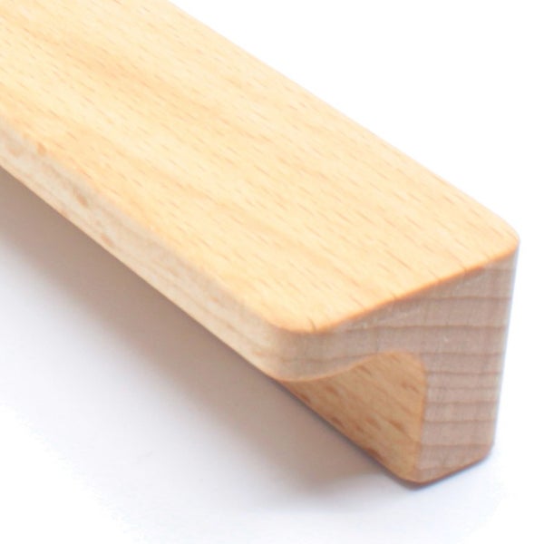 Holzleiste aus hellem Holz