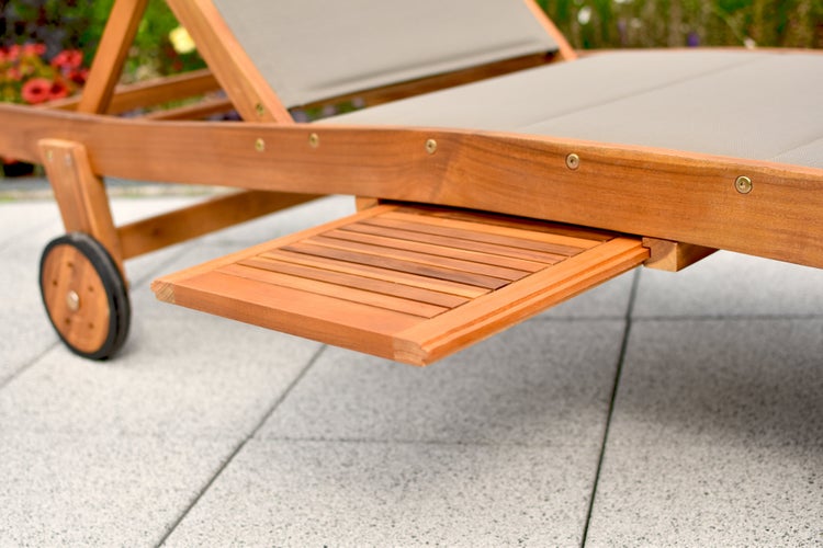 Acapulco Gartenliege, gepolsterte Liegefläche
