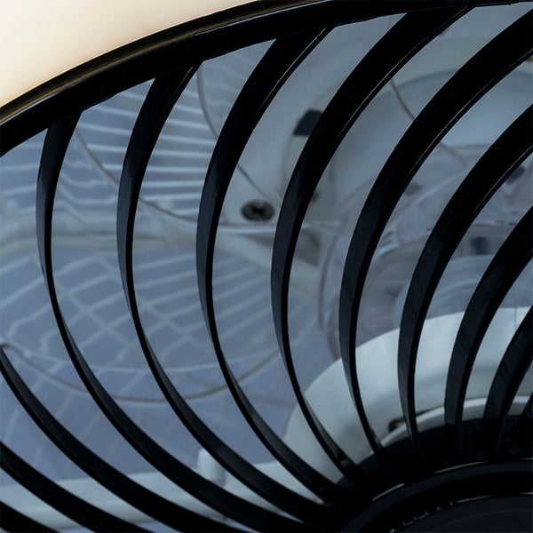 Deckenventilator eckig schwarz inkl. LED dimmbar - Climo