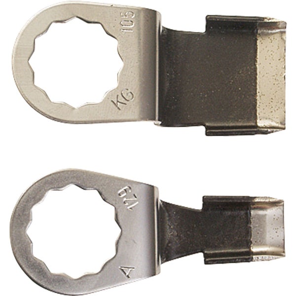 Zwei Maulschlüssel-Einsätze mit unterschiedlichen Größen