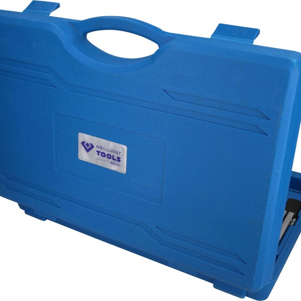 Werkzeugkoffer aus Kunststoff, leer