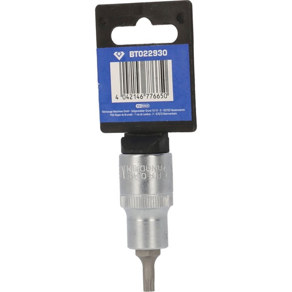 BRILLIANT TOOLS 1/2 Vielzahn-Bit-Stecknuss 55 mm lang M5 - BT022930