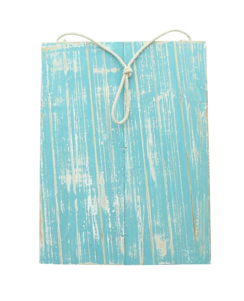FRANK FLECHTWAREN | Holzbild Seepferdchen, HOLZ, MUSCHELN, 28 x 5 x 38 cm