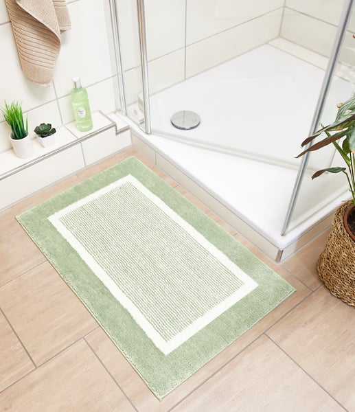 Badematte Maui 50 x 80 cm in Salbei