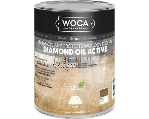 WOCA Diamond Öl Active Dose für Holzfußböden