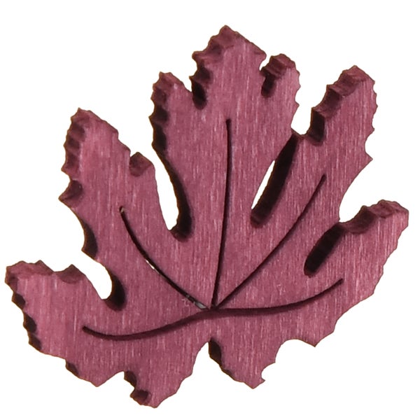 Dekorative Holzblattform