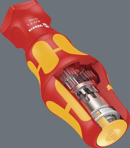 Wera Handgriff 827 T i Kraftform Turbo f VDE Wechselkl.VDE isol - 5057481001