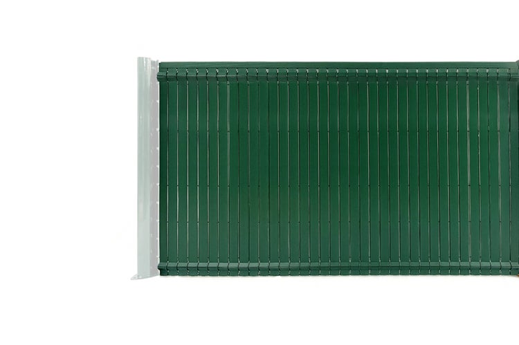 PVC-Sichtschutzlamellen-Set 2m CINTO H.120cm Grün