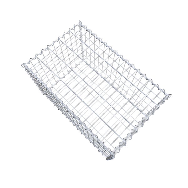 Gabione 80 cm x 50 cm x 50 cm (L x H x T), Maschenweite 5 cm x 10 cm, Spirale
