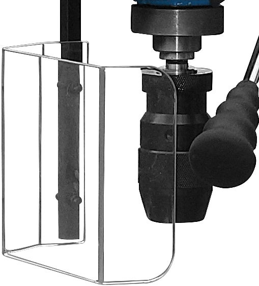 Bohrmaschine mit Schutzvorrichtung