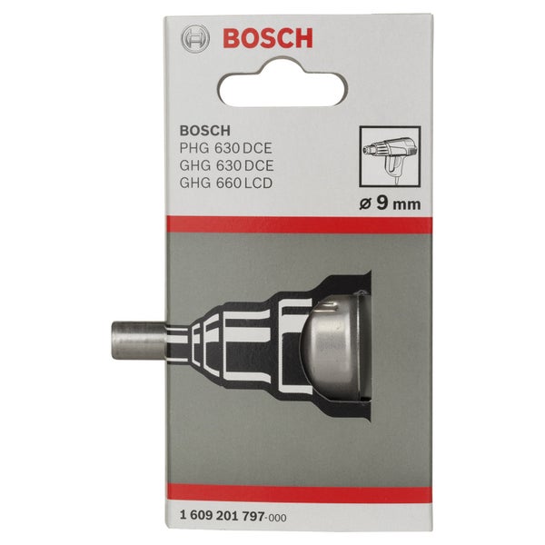 Bosch Reduzierdüse für Bosch-Heißluftgebläse, 9 mm - 1609201797