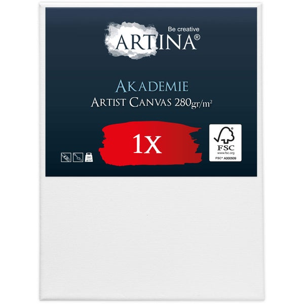Artina Akademie Künstler Leinwand, 280 g/m²