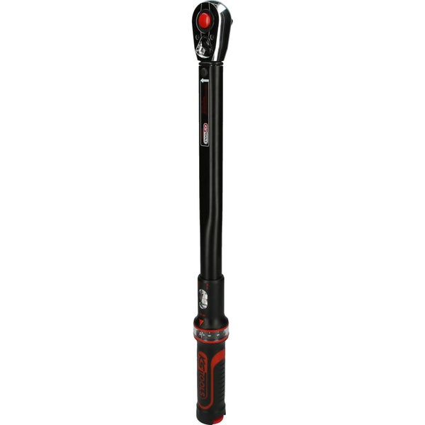 KS TOOLS 1/2 ErgoTorqueprecision Ratschen-Drehmomentschlüssel 40 - 200 Nm - 516.1542
