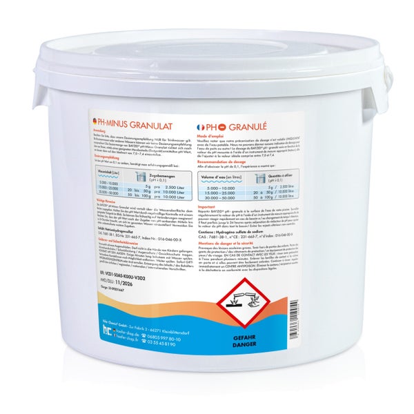 Set mit vier Kanistern Ultraschallreiniger, je 5 Liter