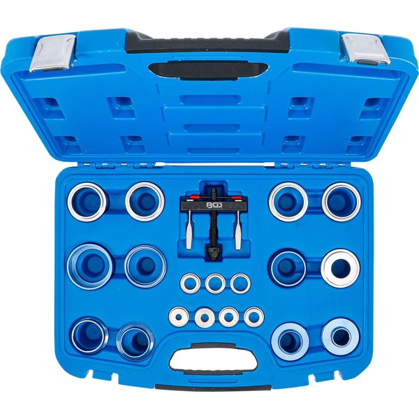 Detailaufnahme eines Akku-Bohrschraubers mit Geschwindigkeits- und Sperreinstellungen.